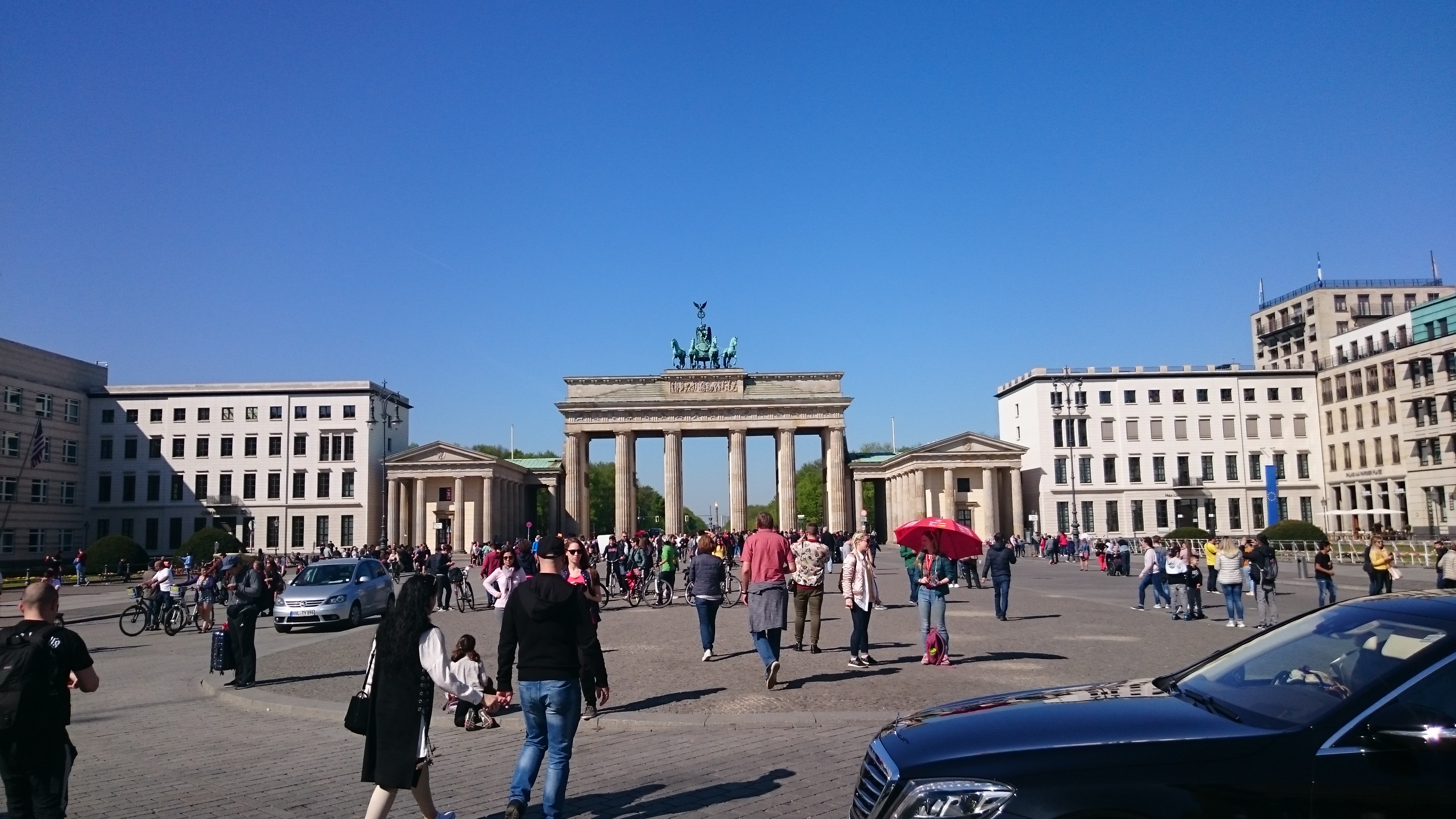 Berlin - Brandenburger Tor, altid imponerende