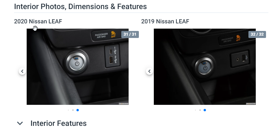 Nissan 2020 vs 2019